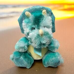 Walmart 9" Blue Camo Dino Dragon Plush Stuffed Animal Way to Celebrate Gift